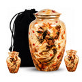 10 inch large Urn with 2 Keepsake 3 Inch Urns