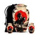 10 inch large Urn with 2 Keepsake 3 Inch Urns