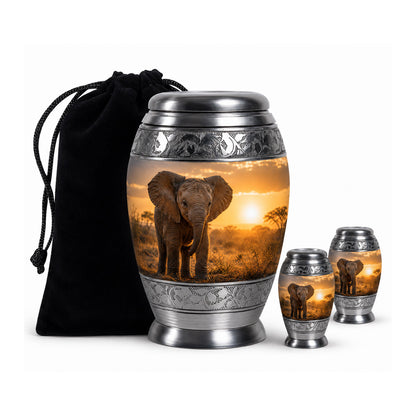 Baby Elephant Cremation Urn For Ashes