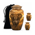 10 inch large Urn with 2 Keepsake 3 Inch Urns