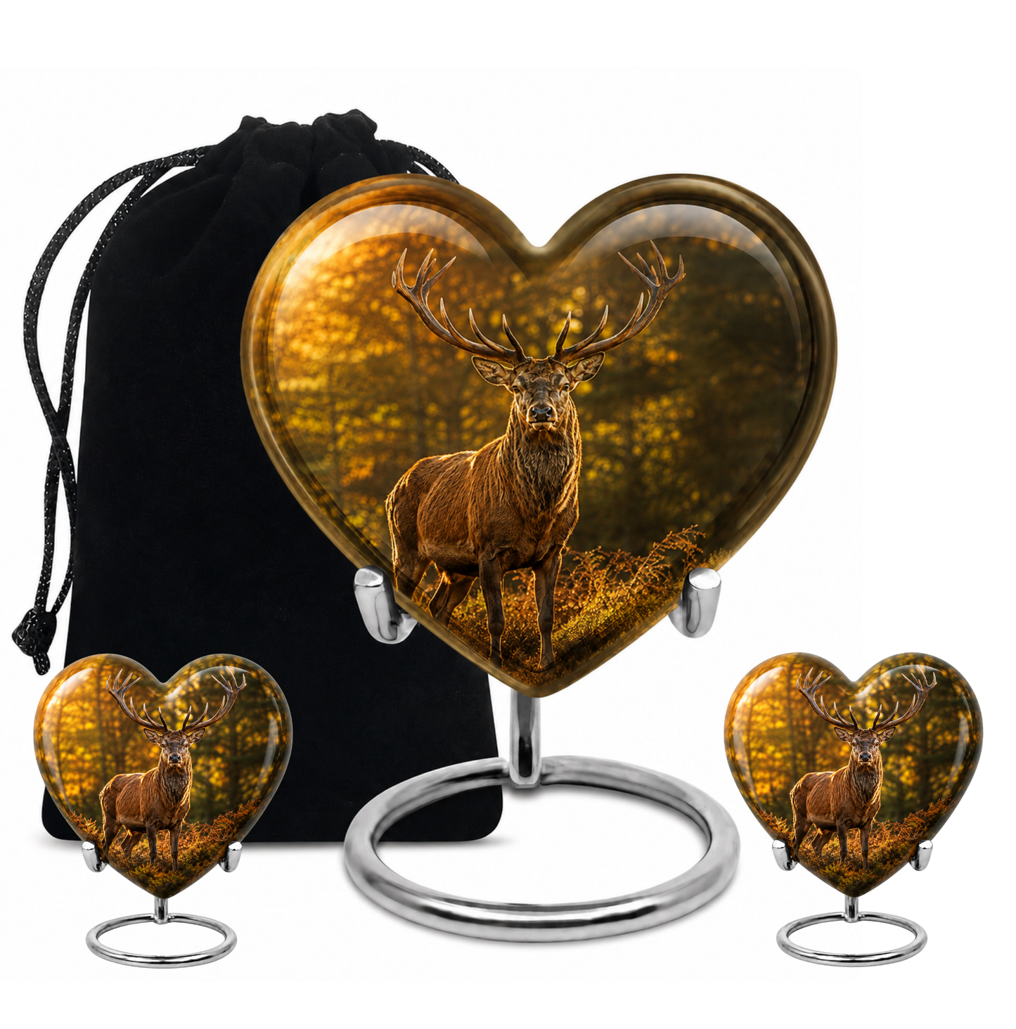 Swamp Deer Cremation Urn