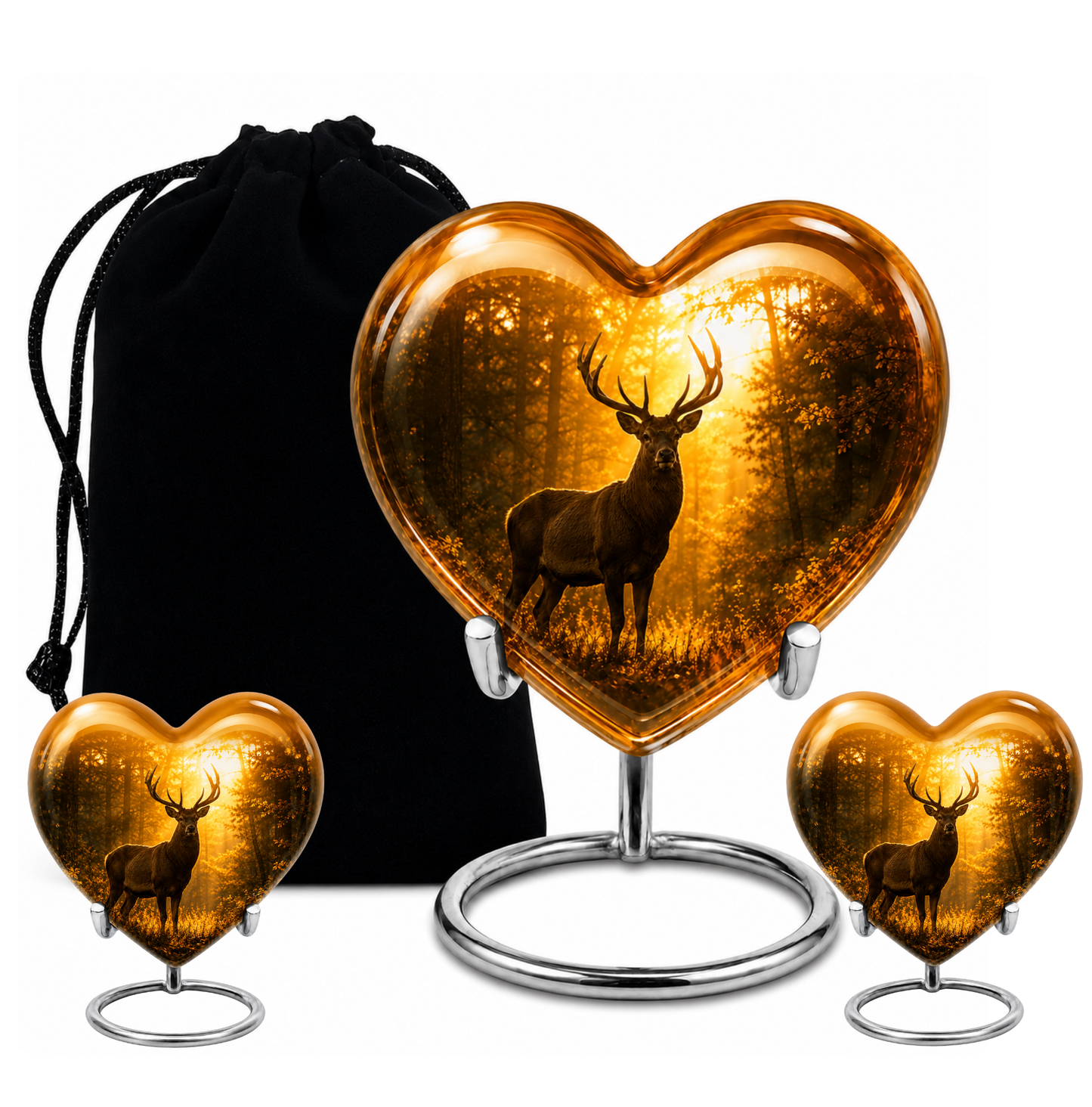 Majestic Deer Cremation Urn