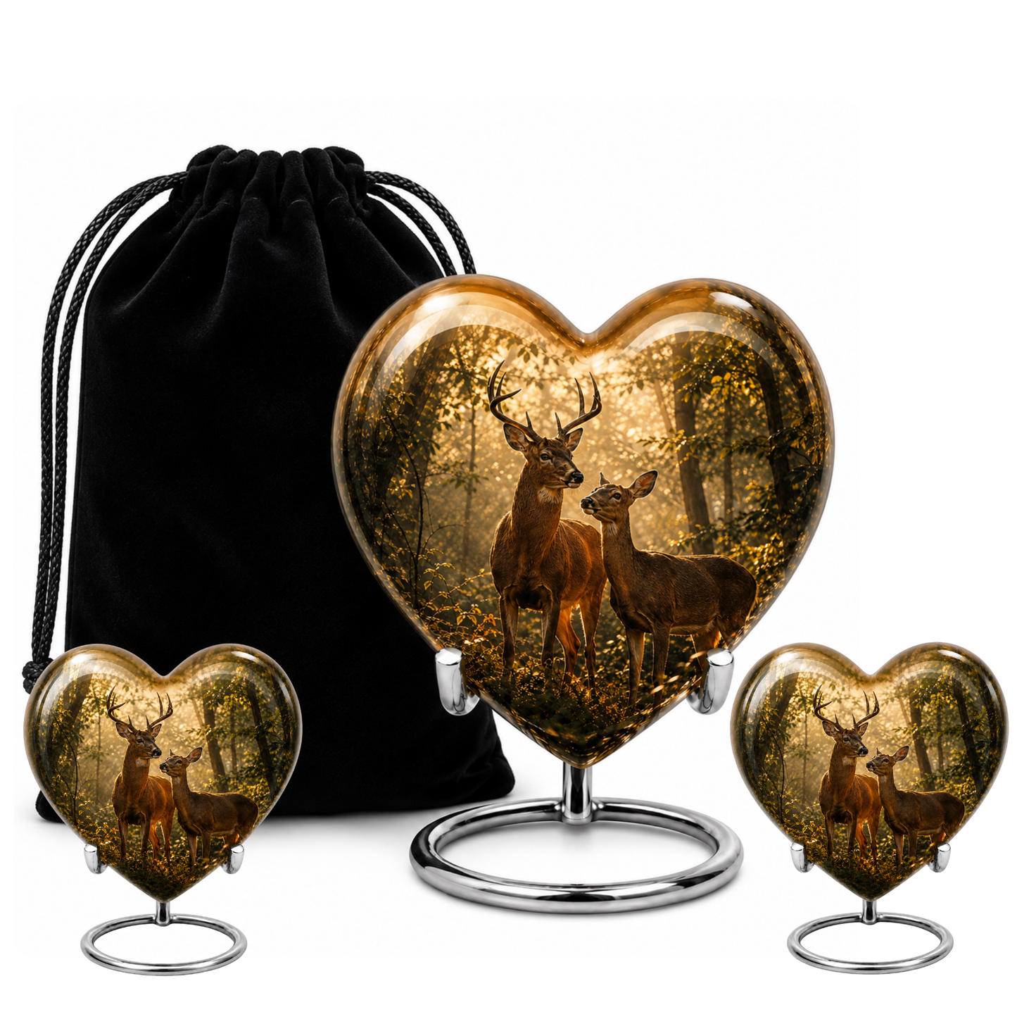 Whitetail Deer Cremation Urn