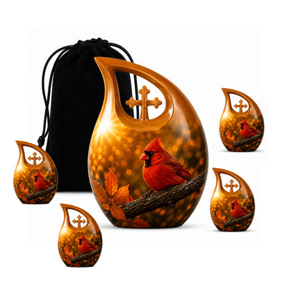 Redbird Cardinal Cremation Urn for Ashes