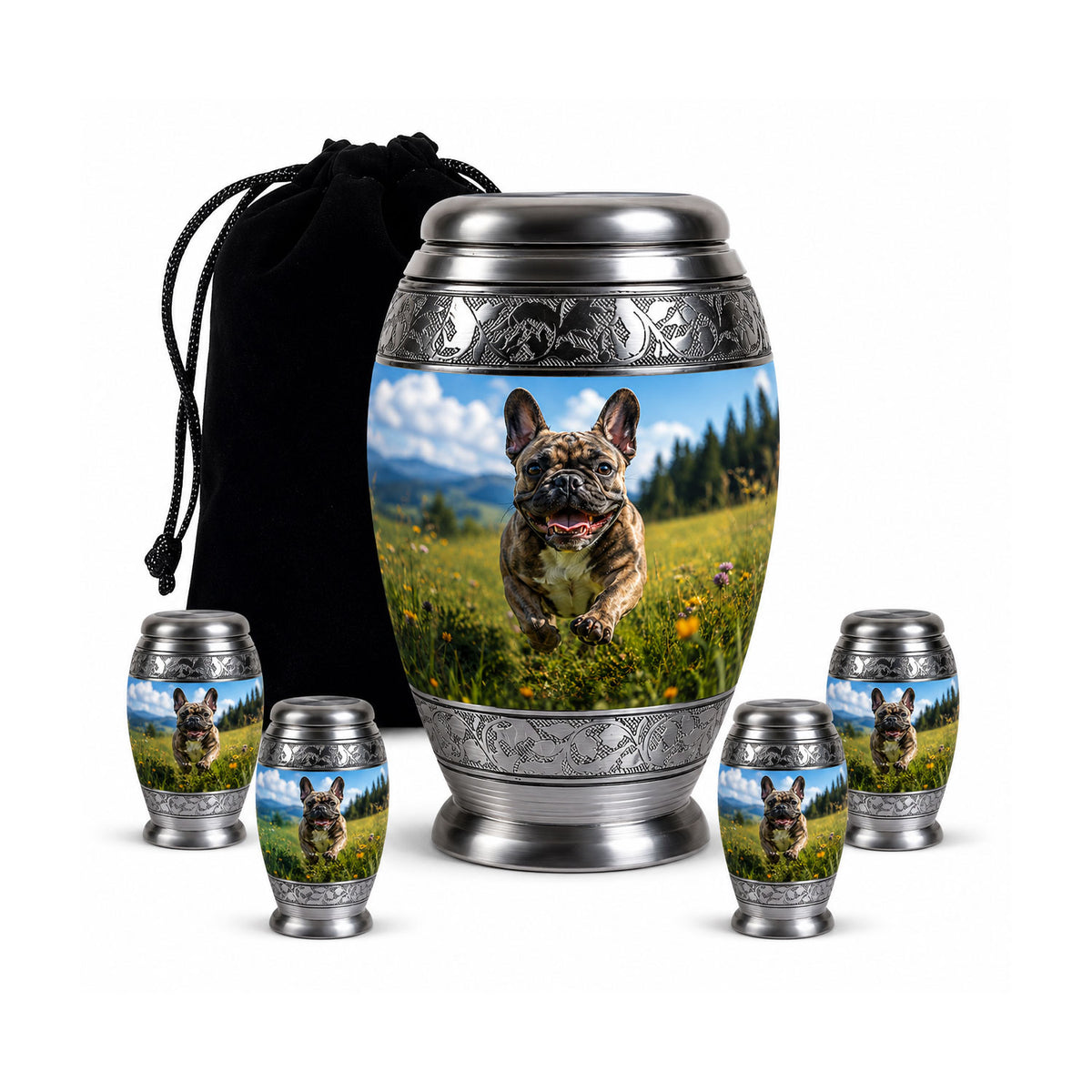French Bulldog Urn for Ashes