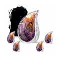 10 inch large Urn with 4 Keepsake 3 Inch Urn