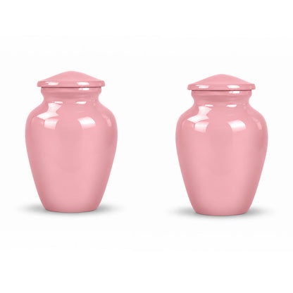 Custom Cremation Urn – Classic Pink Urn for Ashes