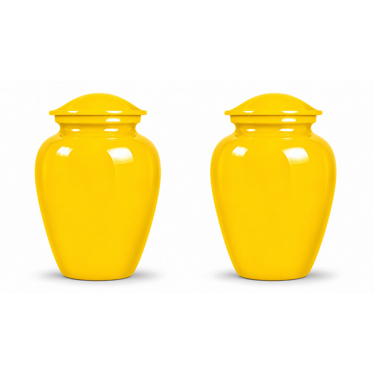 Custom Cremation Urn – Classic Gold Urn for Human Ashes