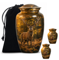 10 inch large Urn with 2 Keepsake 3 Inch Urns