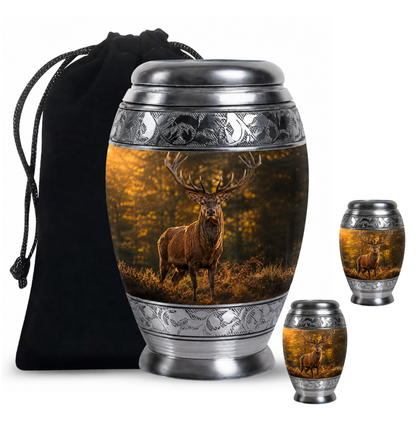 Swamp Deer Cremation Urn