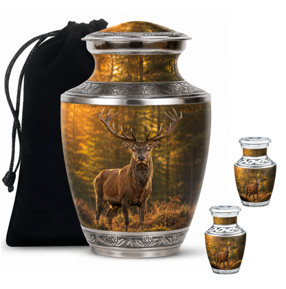 Swamp Deer Cremation Urn
