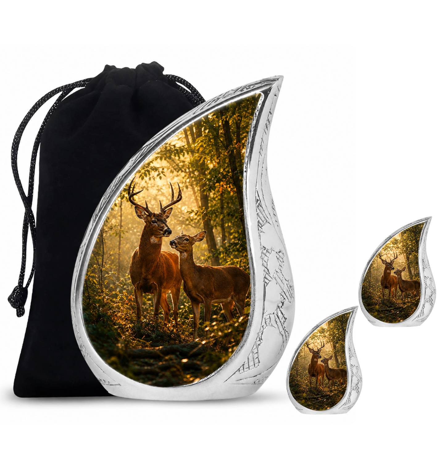 Whitetail Deer Cremation Urn