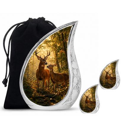 Whitetail Deer Cremation Urn