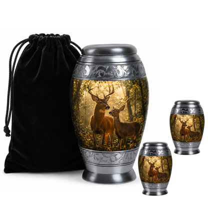 Whitetail Deer Cremation Urn