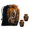 10 inch large Urn with 2 Keepsake 3 Inch Urns