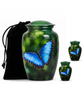 10 inch large Urn with 2 Keepsake 3 Inch Urns