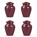 Set of 4 Urns - 3 inch