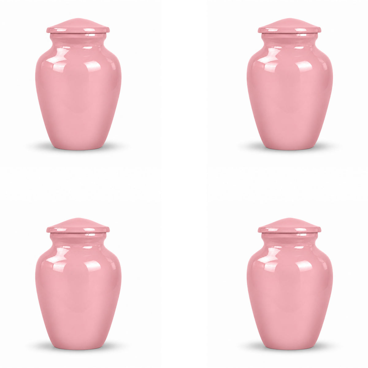 Custom Cremation Urn – Classic Pink Urn for Ashes