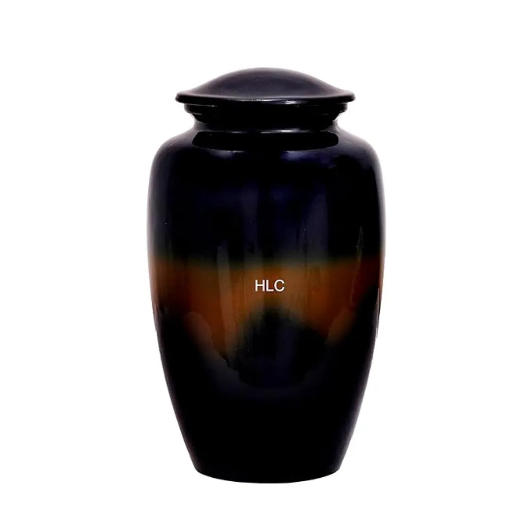 Blue Wolf Design Adult Cremation Urn