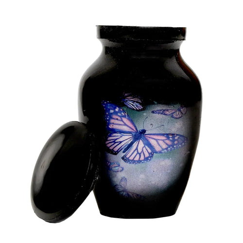 Butterfly Mini Keepsake Urn for Ashes