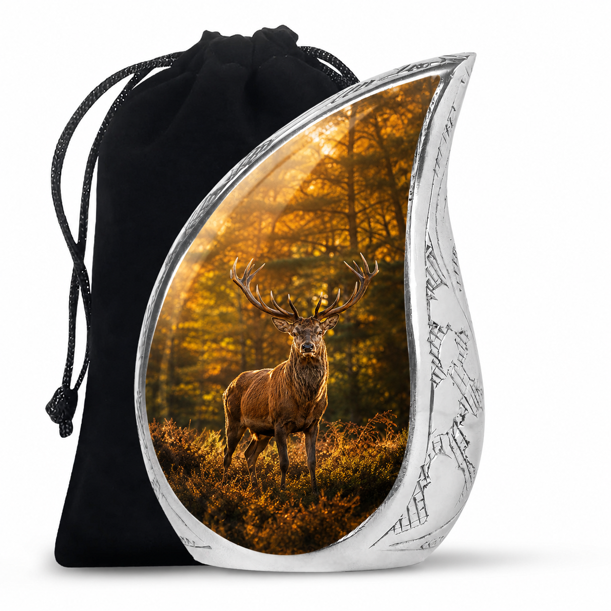 Swamp Deer Cremation Urn