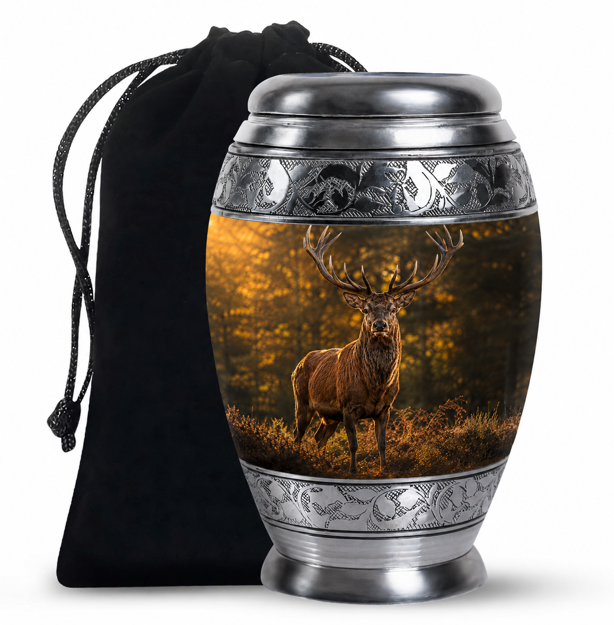 Swamp Deer Cremation Urn