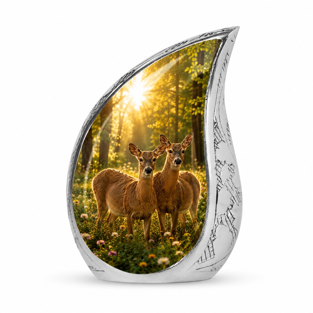Roe Deer Cremation Urn for Human Ashes