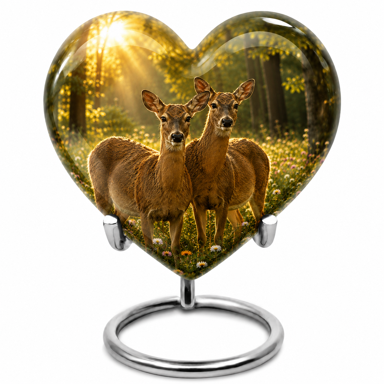 Roe Deer Cremation Urn for Human Ashes