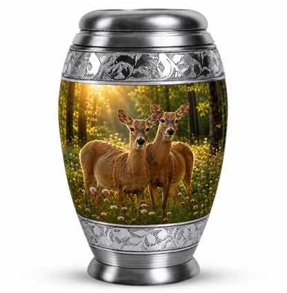 Roe Deer Cremation Urn for Human Ashes
