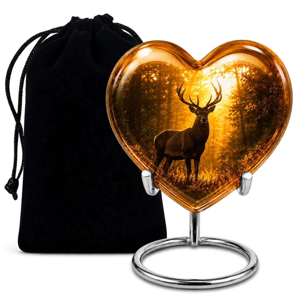 Majestic Deer Cremation Urn