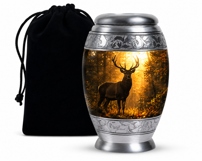 Majestic Deer Cremation Urn