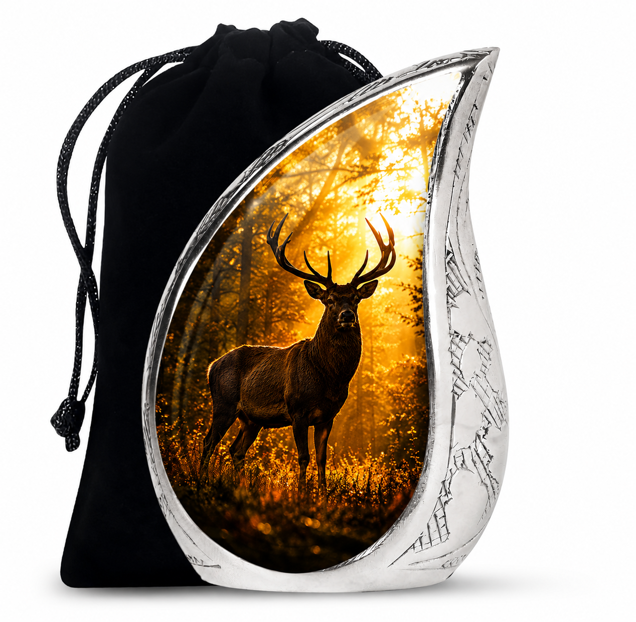 Majestic Deer Cremation Urn