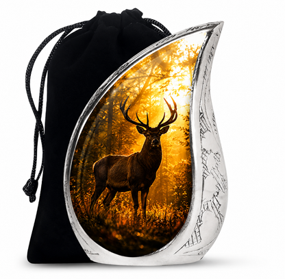 Majestic Deer Cremation Urn