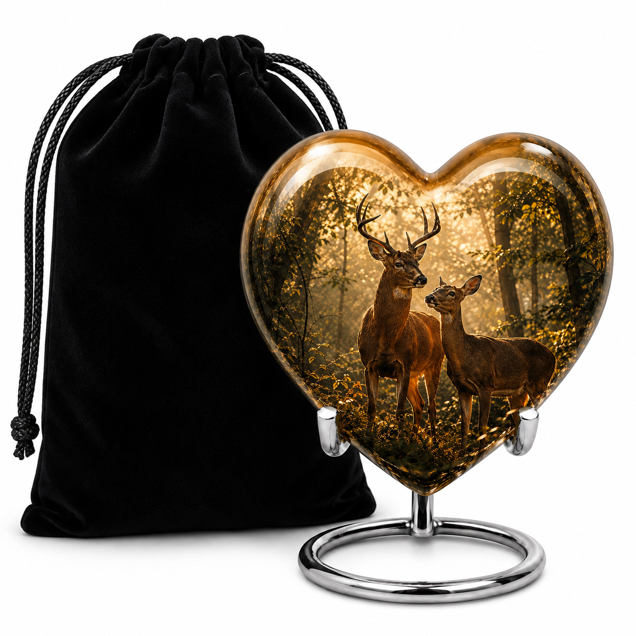 Whitetail Deer Cremation Urn