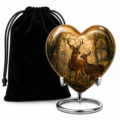 Whitetail Deer Cremation Urn