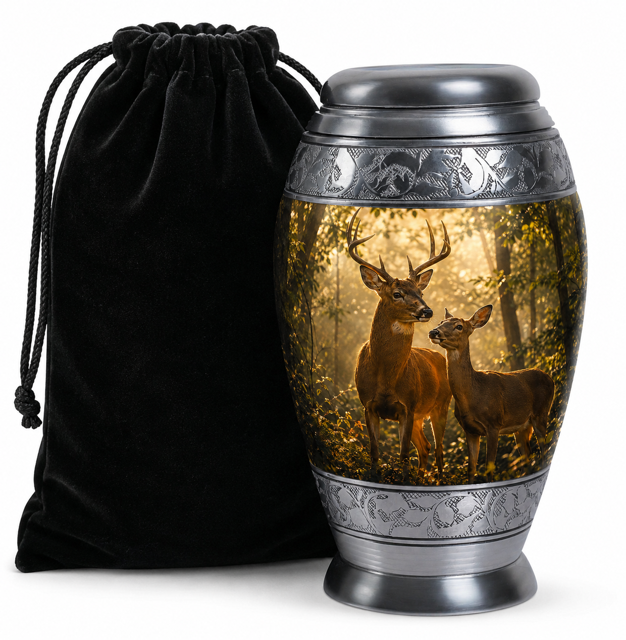 Whitetail Deer Cremation Urn