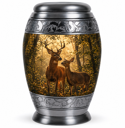 Whitetail Deer Cremation Urn
