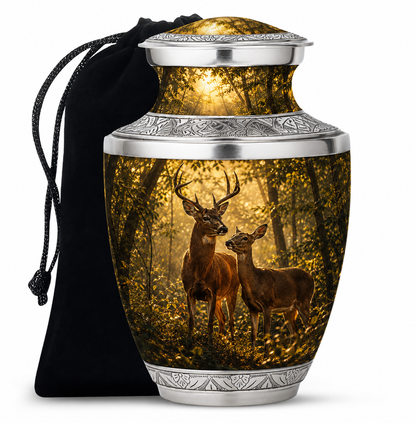 Whitetail Deer Cremation Urn