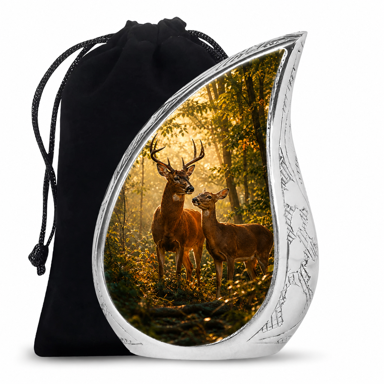 Whitetail Deer Cremation Urn