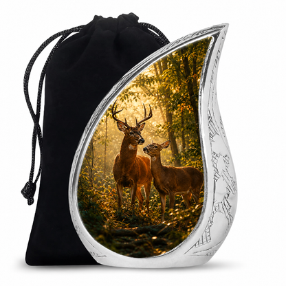 Whitetail Deer Cremation Urn