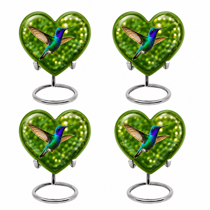 Green Hummingbird Cremation Urn