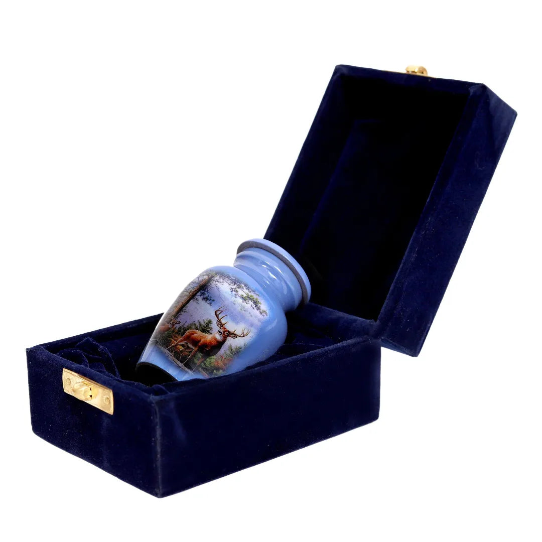 Deer Adult Cremation Urn—Nature Design