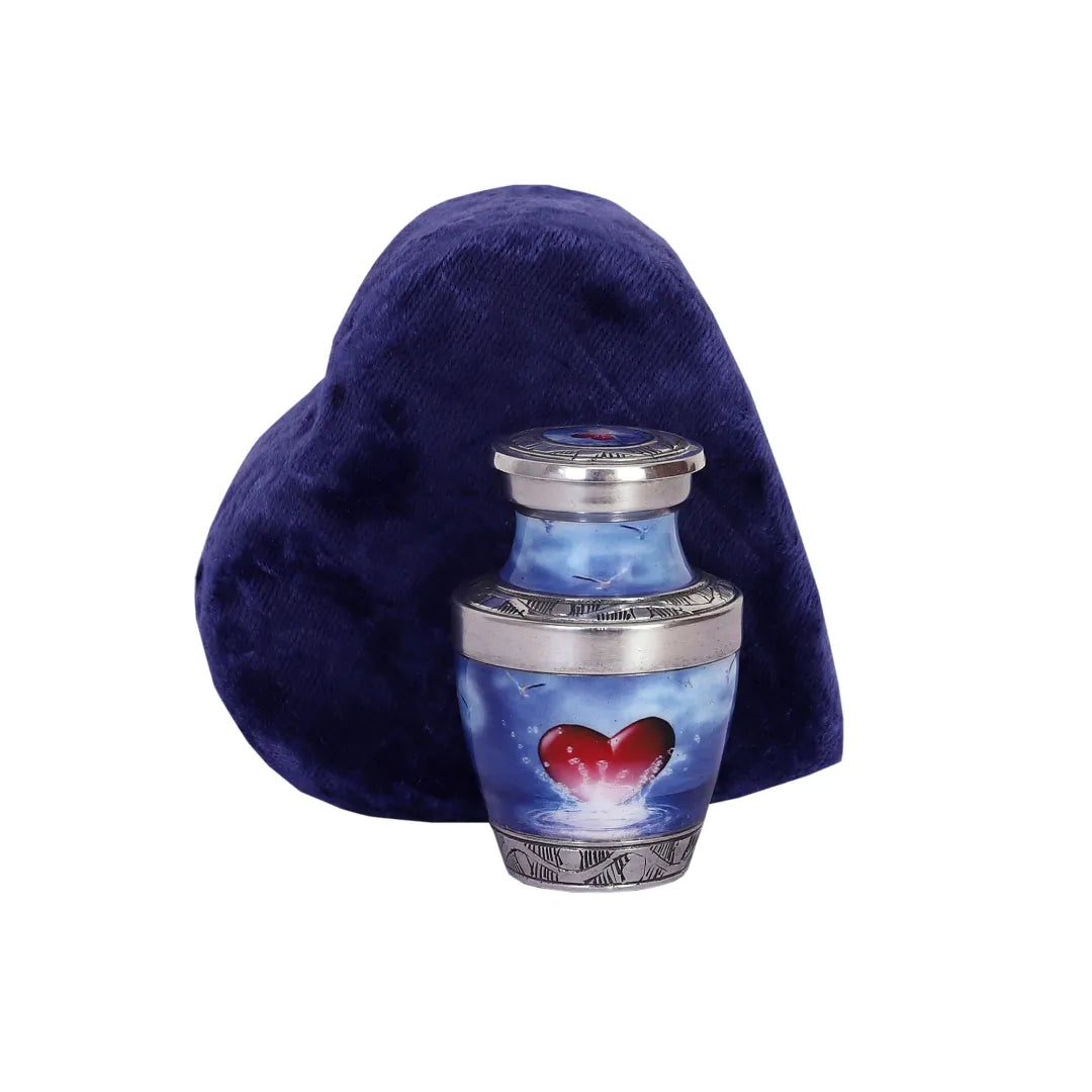 Heart-Shape Adult Cremation Urn for Ashes