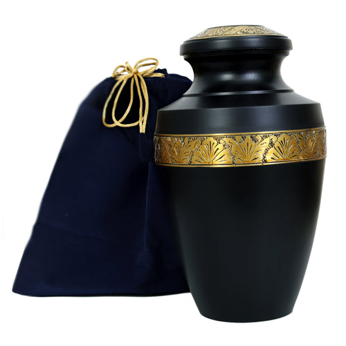 Black urn