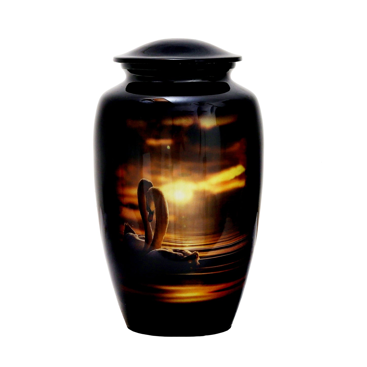 Swan urn