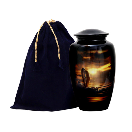 Swan urn