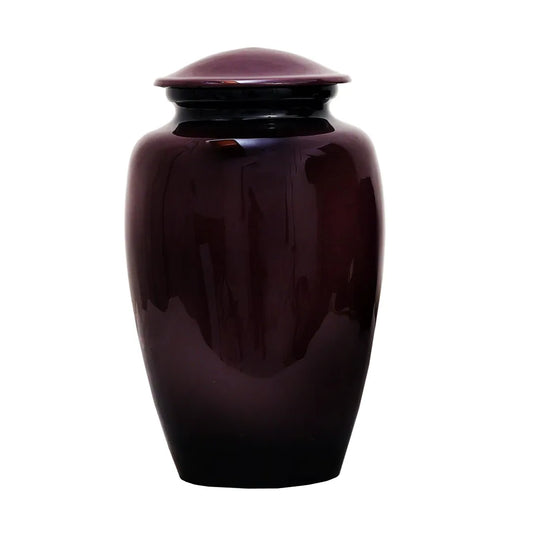 Purple Butterfly Adult Cremation Urn