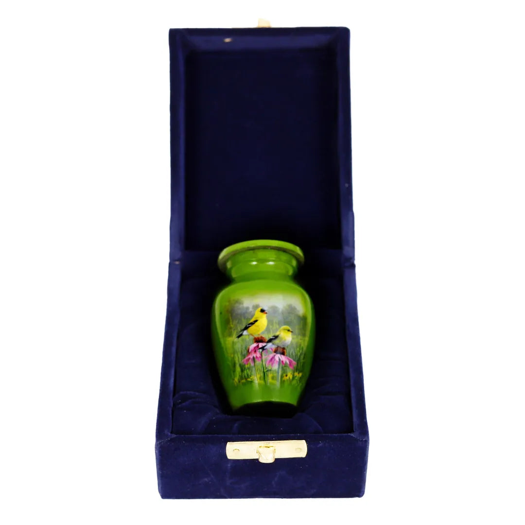 Two Birds Medium Cremation Urn for Ashes