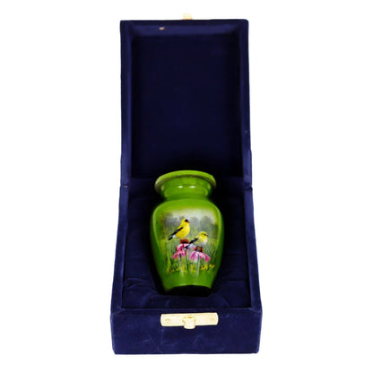 Two Birds Medium Cremation Urn for Ashes