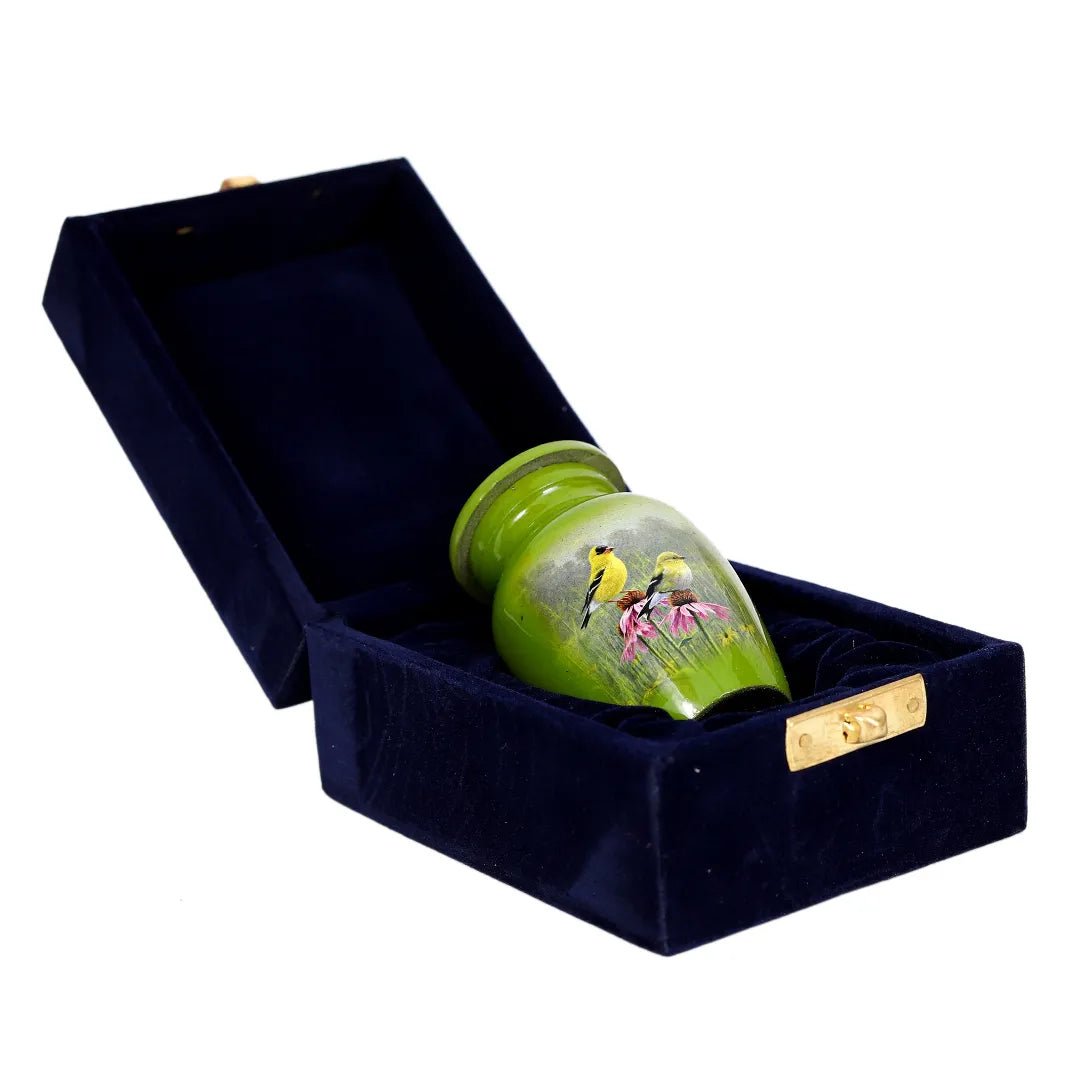 Two Birds Medium Cremation Urn for Ashes